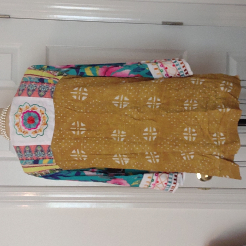 John Mark Hello Sunshine One Button Cardigan Nwt - image 3